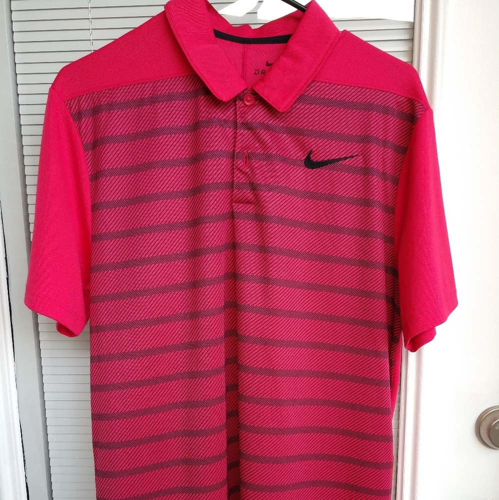 Nike Polo, M, Red